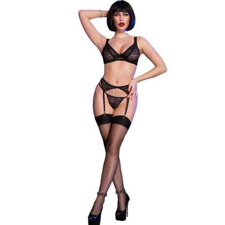 Seksikäs Alusasusetti CR 4692 - Chilirose | CHILIROSE SETS | Seksikkäät asut ja tarvikkeet