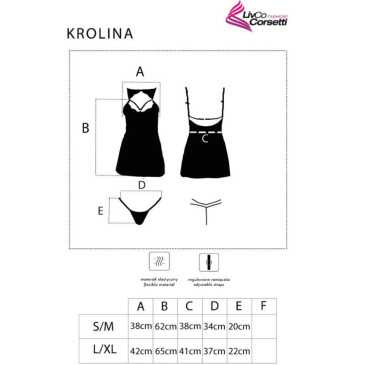 Paituli + Stringit - Krolina - Livco | LIVCO CORSETTI SETS | Seksikkäät asut ja tarvikkeet