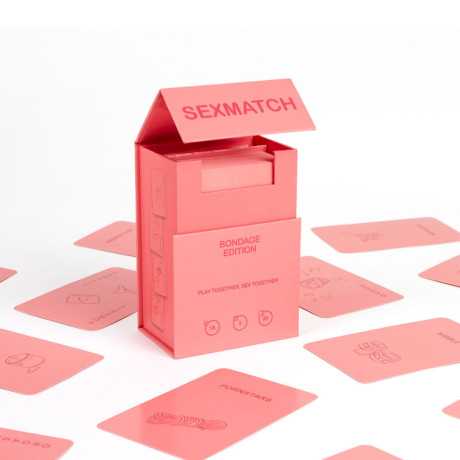 Aikuisten Korttipeli - Sexmatch Bondage Edition - Secretplay | SECRETPLAY 100% GAMES | Seksipelit