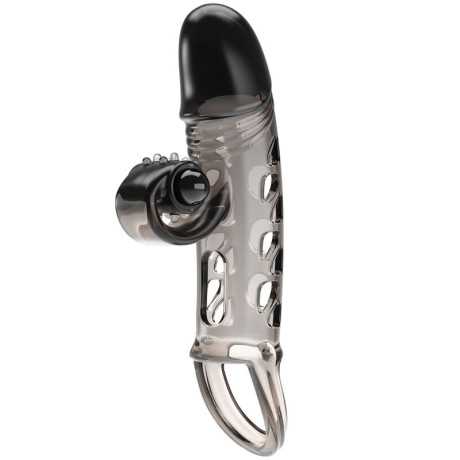 Penisjatke - Vibraattorilla, Musta - Romance | ROMANCE | Seksilelut