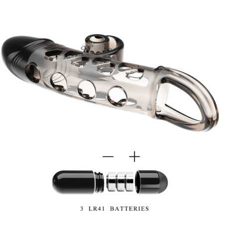 Penisjatke - Vibraattorilla, Musta - Romance | ROMANCE | Seksilelut