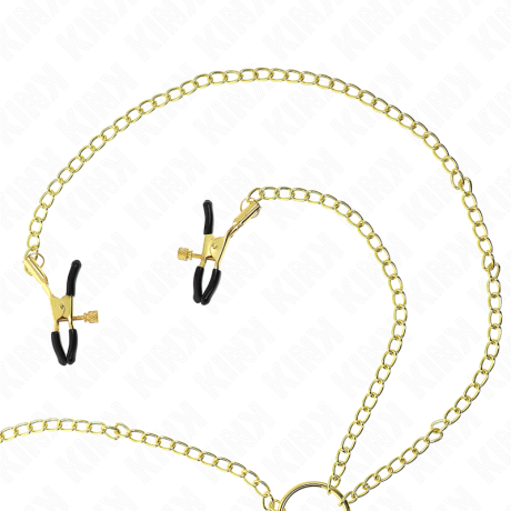 Nänni- ja Klitorispuristimet, kultainen - Kink | KINK | BDSM & Bondage