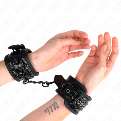 Rannekahleet Timattikuosilla - Kink | KINK WRIST RESTRAINT | BDSM & Bondage Rannekahleet Timattikuosilla - Kink | KINK WRIST RESTRAINT | BDSM & Bondage