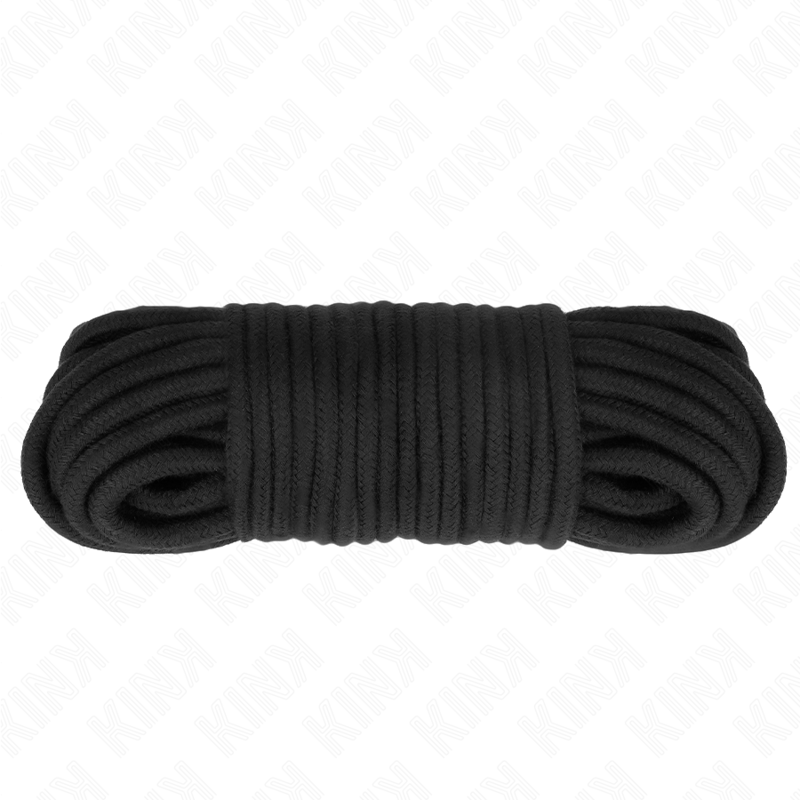 Puuvillaköysi, Musta 20 m - Kink | KINK ROPE ARTS | BDSM & Bondage