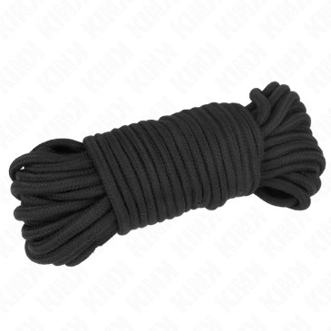 Puuvillaköysi, Musta 20 m - Kink | KINK ROPE ARTS | BDSM & Bondage