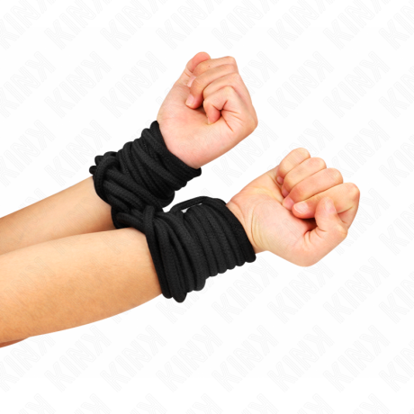 Puuvillaköysi, Musta 5 m - Kink | KINK ROPE ARTS | BDSM & Bondage