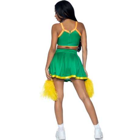 Aikuisten Naamiaisasu - Cheerleader, S/M - Leg Avenue | LEG AVENUE COSTUMES | Naisten seksiasut