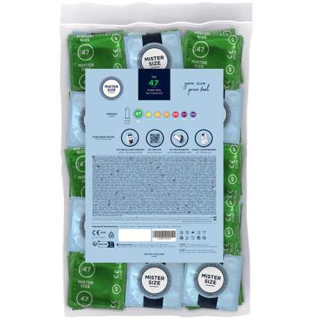 Kondomi XS - 47 mm (100 kpl) - Mister Size | MISTER SIZE | Kondomit