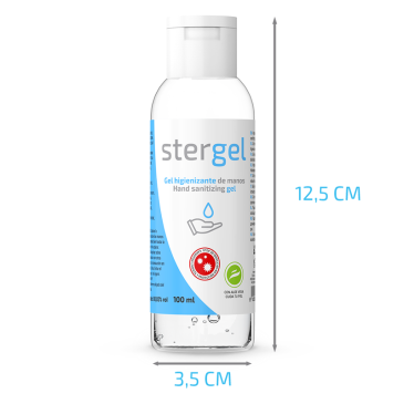 Käsidesinfiointigeeli Aloe Veralla, 100 ml - Stergel | STERGEL | Puhdistus ja huolto