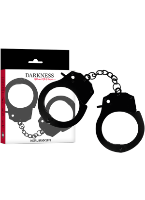 Metallikäsiraudat, Mustat - Darkness | DARKNESS BONDAGE | BDSM & Bondage