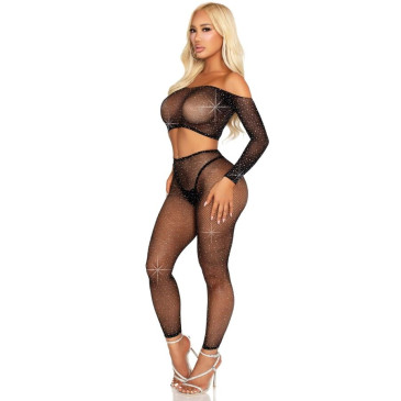 Strassikoristeinen Verkkoasu - Leg Avenue | LEG AVENUE SETS | Seksikkäät asut ja tarvikkeet