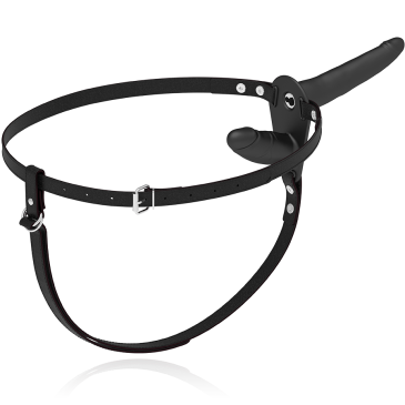 Tupladildo Valjailla, Musta - Fetish Submissive | FETISH SUBMISSIVE HARNESS | Seksilelut