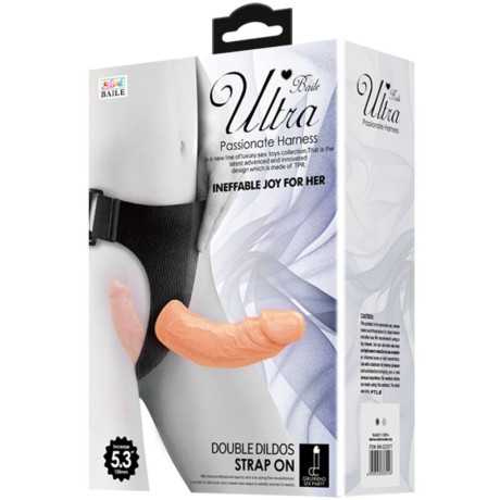 Tupladildo Valjailla - Ultra Passionate - Baile | BAILE HARNESS COLLECTION | Strap-on