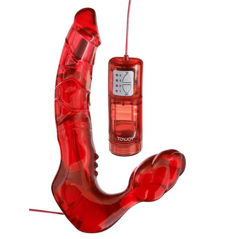 Tupladildo Tärinällä - Ilman Valjaita - ToyJoy | TOYJOY | Strap-on Tupladildo Tärinällä - Ilman Valjaita - ToyJoy | TOYJOY | Strap-on