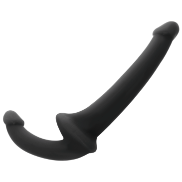 Tupladildo - Ilman Valjaita, Musta - Addicted Toys | ADDICTED TOYS | Strap-on