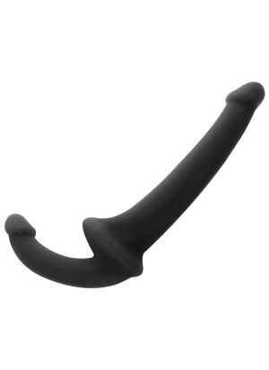 Tupladildo - Ilman Valjaita, Musta - Addicted Toys | ADDICTED TOYS | Strap-on