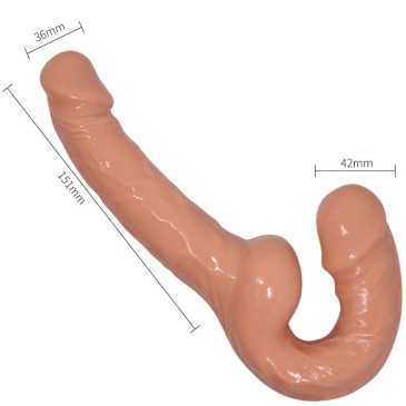 Tupladildo - Strapless Strap-on - Passionate - Baile | BAILE HARNESS COLLECTION | Strap-on