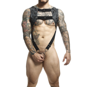 Valjaat - Dngeon - Cropped Harness with Cockring - MOB | MOB | Seksikkäät asut ja tarvikkeet