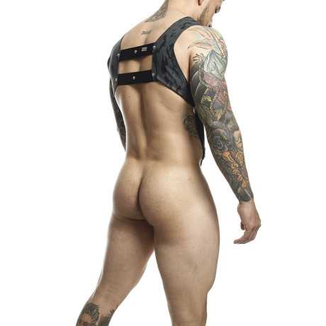 Valjaat - Dngeon - Cropped Harness with Cockring - MOB | MOB | Seksikkäät asut ja tarvikkeet