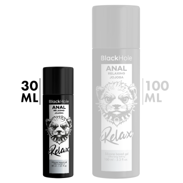 BLACK HOLE - ANAL RELAXING JOJOBA RELAX SILICONE BASE 30 ML | BLACK HOLE | Intiimituotteet