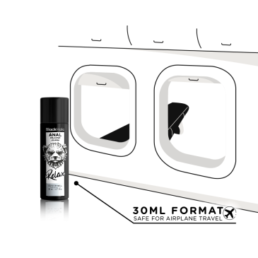 BLACK HOLE - ANAL RELAXING JOJOBA RELAX SILICONE BASE 30 ML | BLACK HOLE | Intiimituotteet