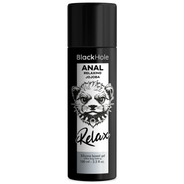 BLACK HOLE - ANAL RELAXING JOJOBA RELAX SILICONE BASE 100 ML | BLACK HOLE | Intiimituotteet