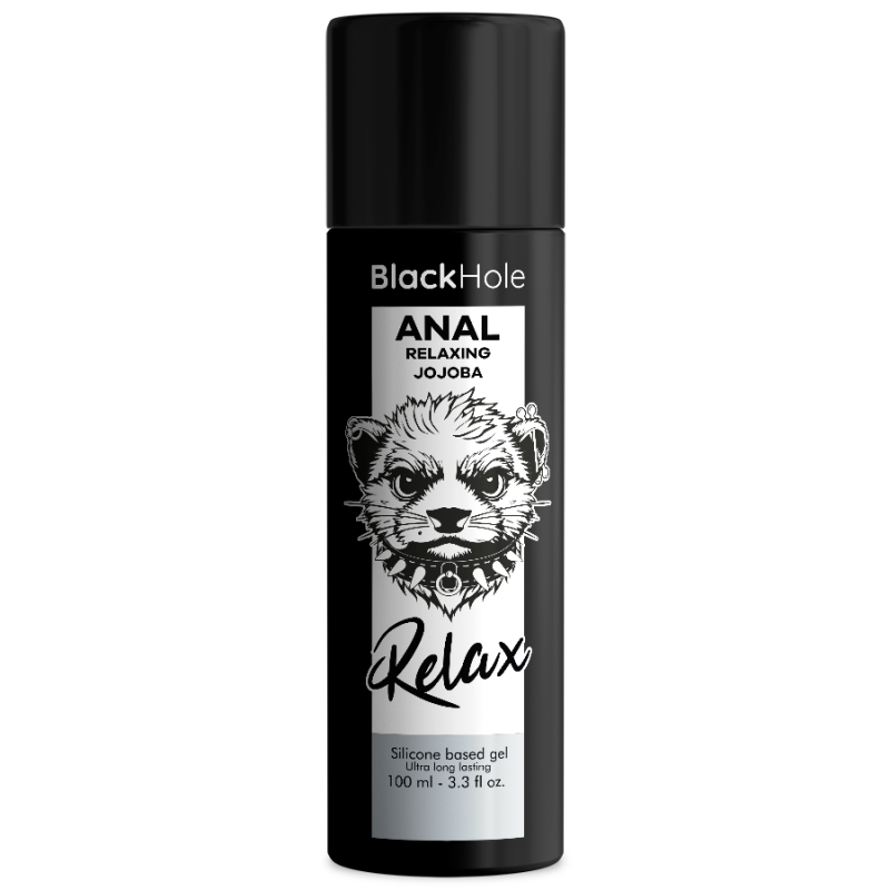 BLACK HOLE - ANAL RELAXING JOJOBA RELAX SILICONE BASE 100 ML | BLACK HOLE | Intiimituotteet BLACK HOLE - ANAL RELAXING JOJOBA RELAX SILICONE BASE 100 ML | BLACK HOLE | Intiimituotteet