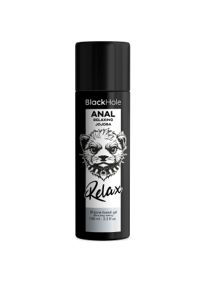BLACK HOLE - ANAL RELAXING JOJOBA RELAX SILICONE BASE 100 ML | BLACK HOLE | Intiimituotteet