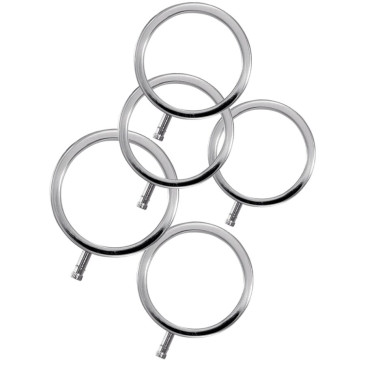 Sähköpenisrengas, 5 kpl - ElectraRings - ElectraStim | ELECTRASTIM | BDSM & Bondage