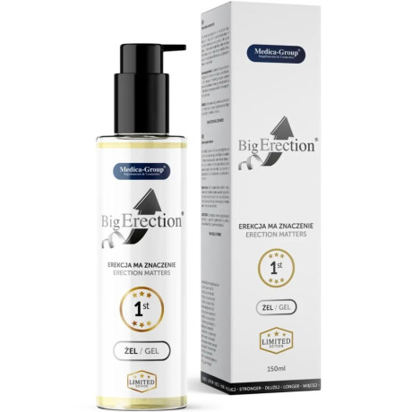 Intiimigeeli Miehille - BigErection, 150 ml - Medica Group | MEDICA GROUP | Intiimituotteet