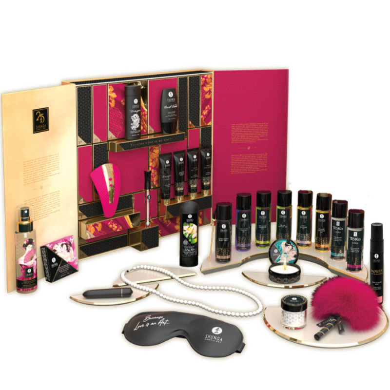 Shunga Juhlakalenteri - Exclusive 25th Anniversary Desires Calendar | SHUNGA KITS | Muut tuotteet