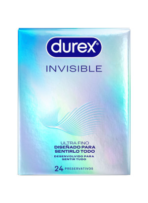 Durex - Ultraohut Kondomi - Invisible, 24 kpl | DUREX CONDOMS | Kondomit
