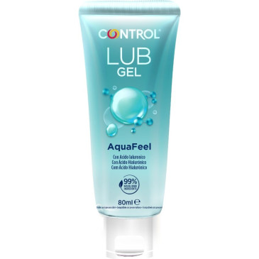 CONTROL - AQUAFEEL LUBRICANT WITH HYALURONIC ACID 80 ML | CONTROL LUBES | Intiimituotteet
