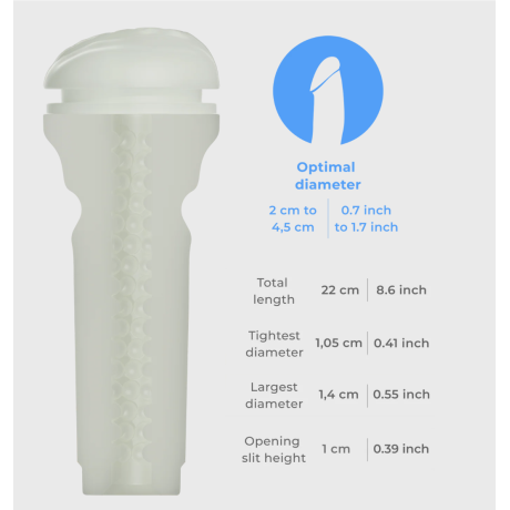 Kiiroo - Feel Glow - Pimeässä Hohtava Masturbaattori | KIIROO | Seksilelut