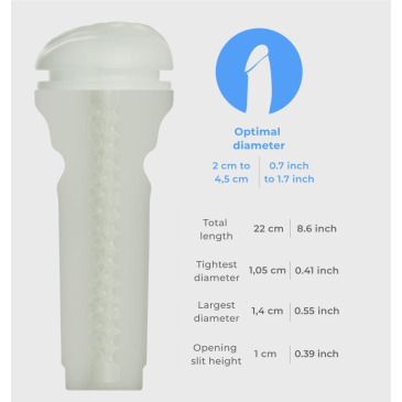 Kiiroo - Feel Glow - Pimeässä Hohtava Masturbaattori | KIIROO | Seksilelut