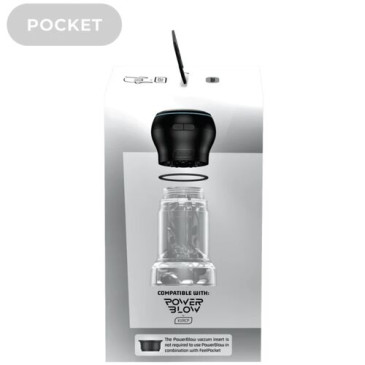 Kiiroo - PowerBlow + Feel Pocket Stroker Chrystal | KIIROO | Seksilelut