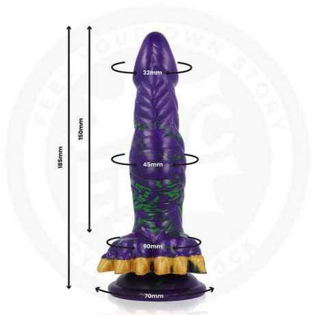 Dragon Dildo - Crocotta Mystic Aurora - Epic | EPIC | Seksilelut