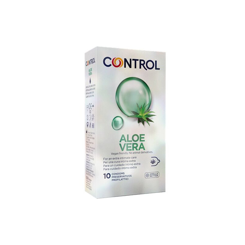 Kondomit Aloe Veralla, 10 kpl - Control | CONTROL CONDOMS | Kondomit Kondomit Aloe Veralla, 10 kpl - Control | CONTROL CONDOMS | Kondomit