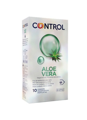 Kondomit Aloe Veralla, 10 kpl - Control | CONTROL CONDOMS | Kondomit