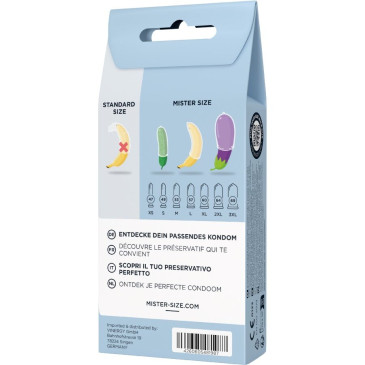 Kondomien Testisetti - Mister Size | MISTER SIZE | Kondomit