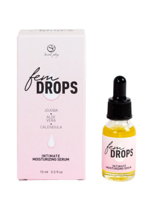 Hoitoseerumi Intiimialueelle - Fem Drops, 15 ml - Secretplay | SECRETPLAY COSMETIC | Intiimituotteet