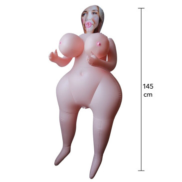 HIDDEN DESIRE - HEAVY HEATHER INFLATABLE DOLL 145 CM | HIDDEN DESIRE | Seksilelut