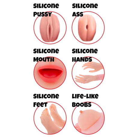 HIDDEN DESIRE - LUSTY LOLA INFLATABLE DOLL 145 CM | HIDDEN DESIRE | Seksilelut