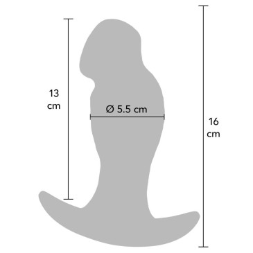 HIDDEN DESIRE - INFERNO REALISTIC BUTTPLUG 16 CM | HIDDEN DESIRE | Seksilelut