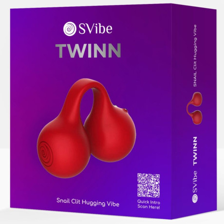 SNAIL VIBE - TWINN CHERRY FINGER VIBRATOR | SNAIL VIBE | Seksilelut