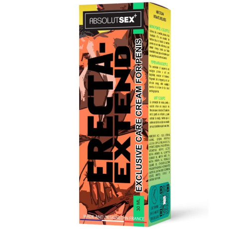RUF - ERECTA EXTEND DELAYING AND REFRESHING CREAM 30 ML | RUF | Estimulantes para meninos