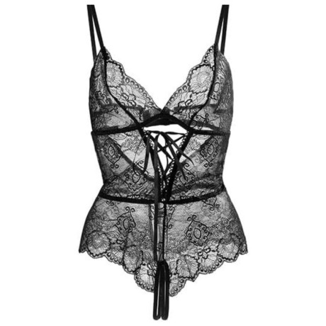 LIVCO CORSETTI FASHION - ECLIPSE 2026 BLACK BODYSUIT ONE SIZE | LIVCO CORSETTI BODIES | Seksikkäät asut ja tarvikkeet