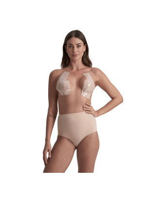 BYE-BRA - BODY TAPE DOUBLE SIDED CINTA DE DOBLE CARA BEIGE TALLA ÚNICA 5 x 500 CM | BYE BRA - TAPES | Seksikkäät asut ja tarvikkeet