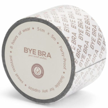 BYE-BRA - BODY TAPE DOUBLE SIDED CINTA DE DOBLE CARA BEIGE TALLA ÚNICA 5 x 500 CM | BYE BRA - TAPES | Seksikkäät asut ja tarvikkeet