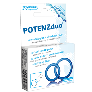 Penisrenkaat Potenz Duo - Joydivision | JOYDIVISION POTENZDUO | Lisävarusteet penikselle
